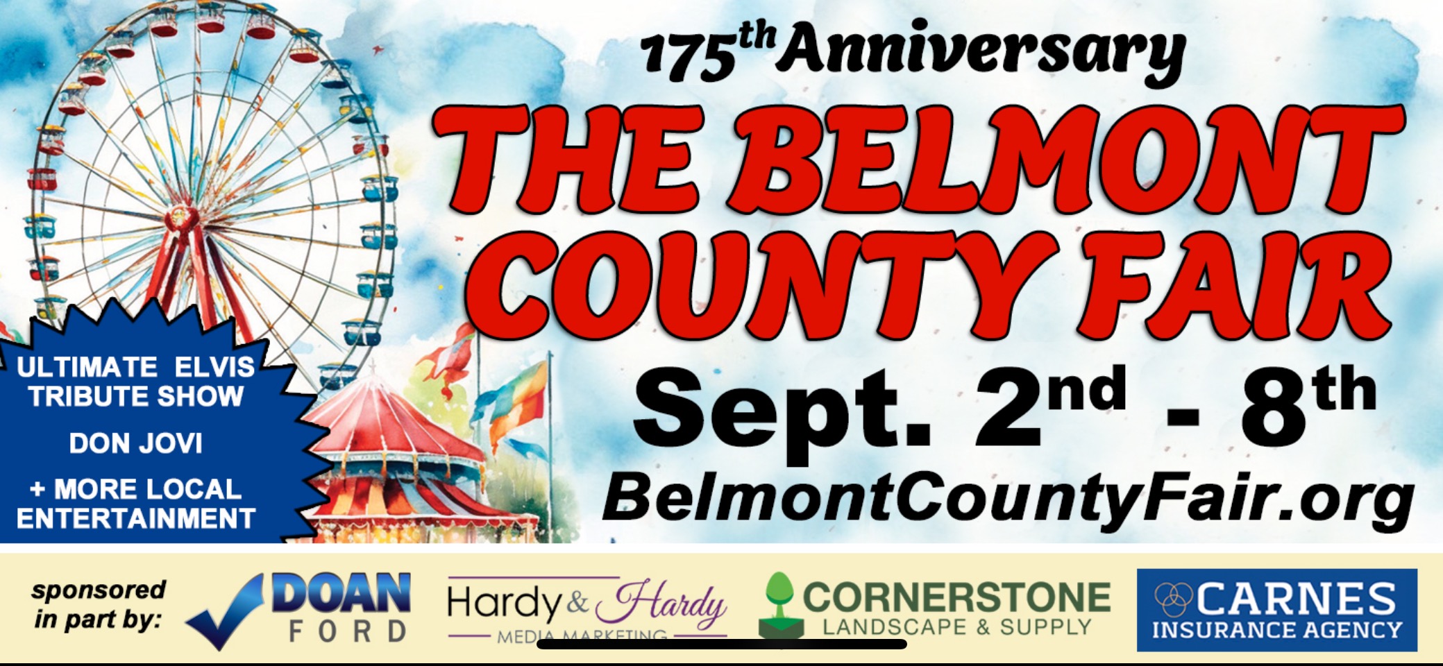 2024 Belmont County Fair Schedule Belmont County, Ohio